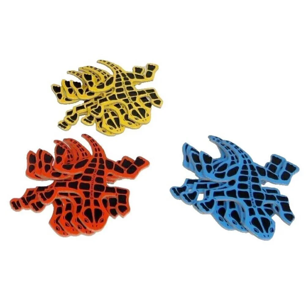 SHLAMELEONS Interlocking Lizard Puzzle 12 pieces, vintage 1976
